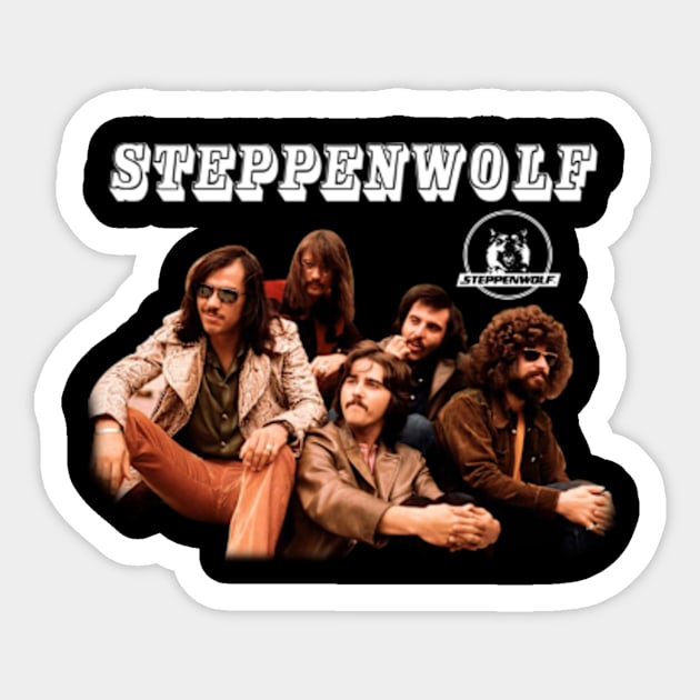 Steppenwolf Rock Band 3 Sticker by chancgrantc@gmail.com